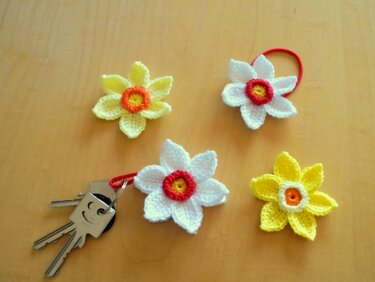 Narzisse - Häkelanleitung