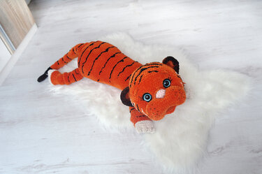 Crochet pattern Little Tiger