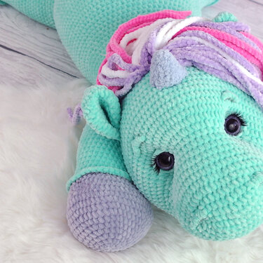 Crochet pattern Softy Unicorn