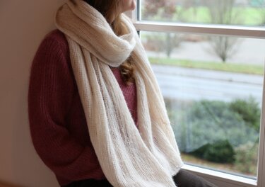 Knitting Pattern | Cloud Scarf