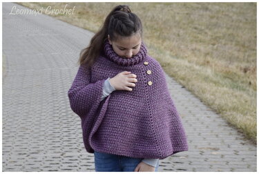 - RAVEN - Poncho für alle Größen, super schnell und einfach häkeln