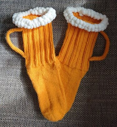 Biersocken Strickanleitung
