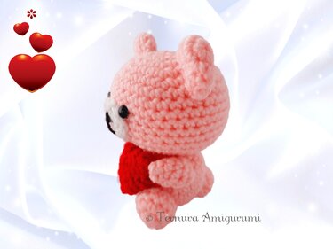 Crochet pattern Little baby bear