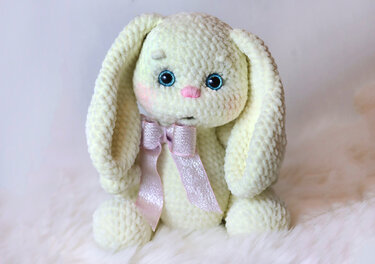 Crochet Pattern Bunny Emely/Bunny Emil With Basket