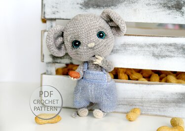 Häkelanleitung die kleine Maus