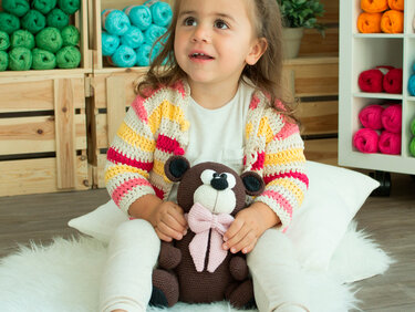 Häkelanleitung für den myboshi Teddy