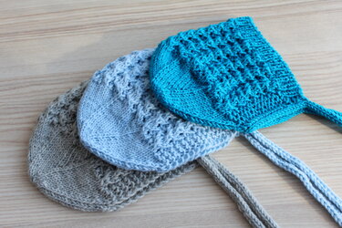 "Ajour" Babymütze stricken PDF-Anleitung