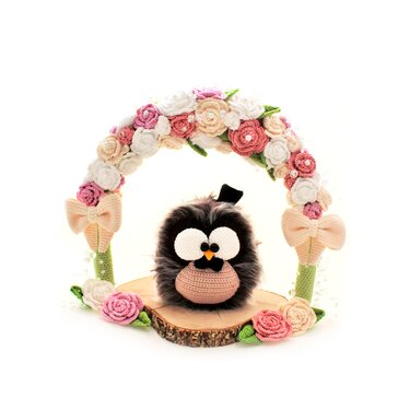 Rosenbogen MIT Eulen - Häkeln