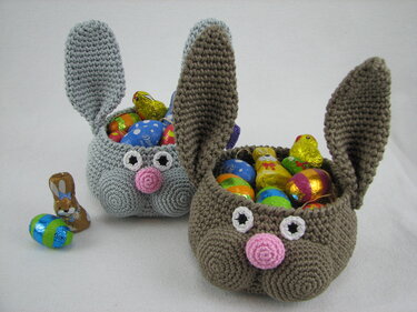 Häkelanleitung "Hasenkörbchen"