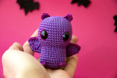 Amigurumi Häkelanleitung Baby Fledermaus
