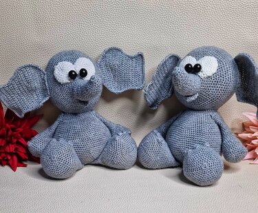 Pattern Phanti, the Elephant - Crochet