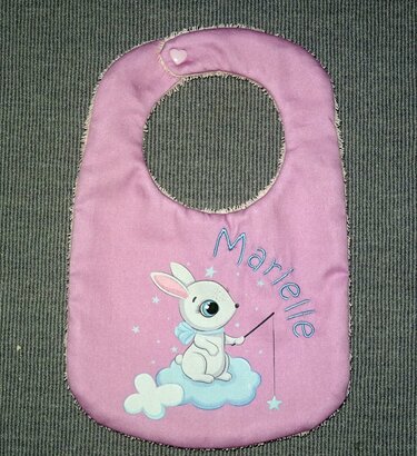 Stickdatei - Lätzchen - 20x30cm + 18x28cm ITH - Sticken