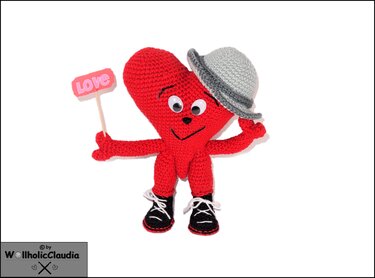 Häkelanleitung Mr + Mrs Heart