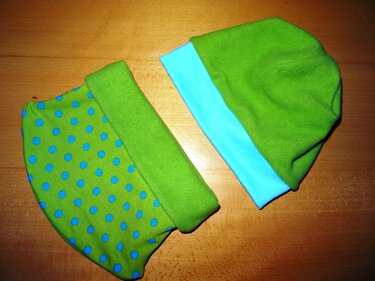 Wendemütze mit Bündchen - Nähen