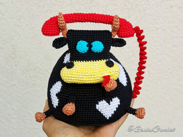 Taurus the Telephone Pattern - Crochet