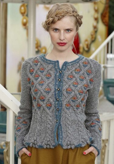 Strickanleitung: Trachtenjacke Kathy