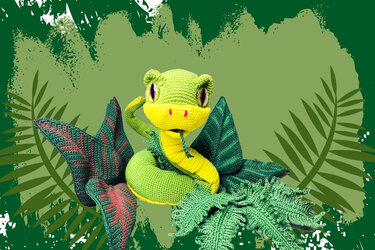 Anaconda - Kollektion Amazonas Häkelanleitung Amigurumi
