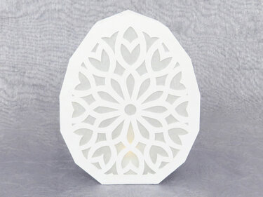 Tischleuchte – Osterei – Bastelanleitung und Vorlagen