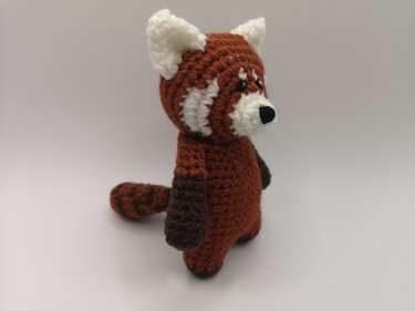 red Panda - crochet pattern by NiggyArts
