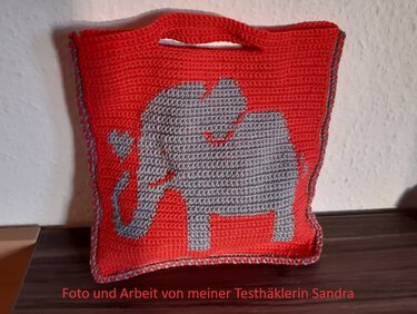 Crochet Pattern Washcloth "Elo Elephant"