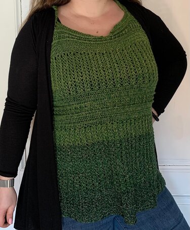 Alenja - Shirt/Tunika/Kleid häkeln in allen Damengrößen