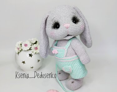 Häkelanleitung Der minz Hase