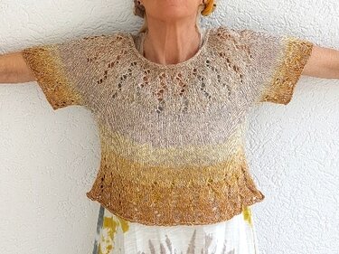 Shirt, Tunika "Shine", alle Größen+Längen - Stricken