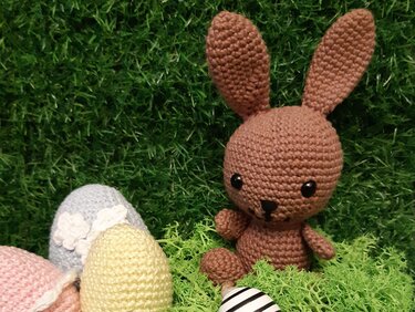 Anleitung Osterhase - Häkeln