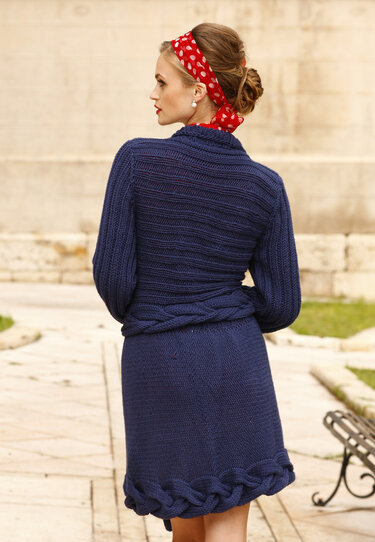 Strickanleitung Jacke + Rock Rochelle - Bild 2