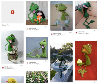 155 Crochet Pattern - Lucy the Frog - Amigurumi soft toy PDF file by Pertseva CP