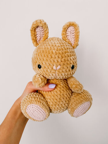 Kostenlose Häkelanleitung "Bunny Peach" - Häkeln