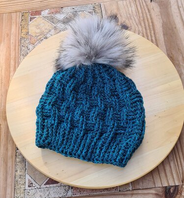 Häkelanleitung "Snowdrift" für eine Mütze oder Beanie
