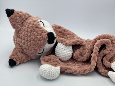 Crochet Pattern - Comforter Fox (Cuddly Fox)