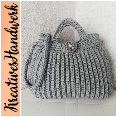 Häkelanleitung für Marions Zick-Zack-Tasche