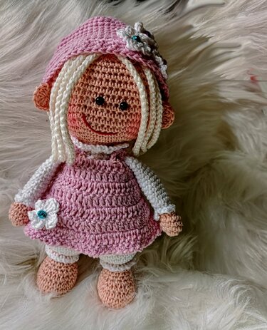 Häkelanleitung Blumentroll Elfie