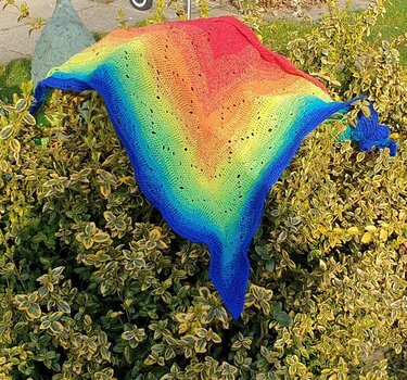 Dreieckstuch Probijen - Häkeln