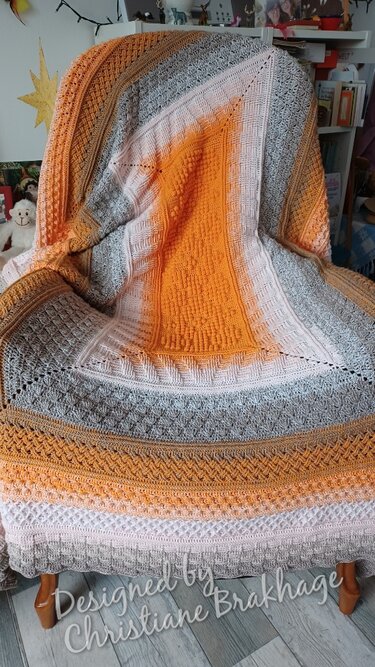 "Yapadu" Decke - Häkeln