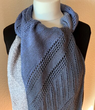 Anleitung Afamia - tunesisch gehäkelter Schal - Häkeln