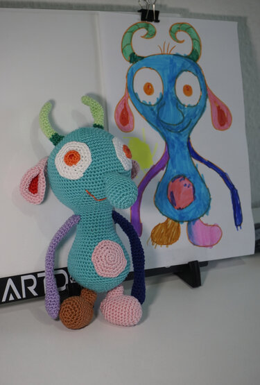 Crochet Pattern  Monster Freddy!