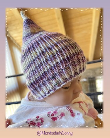 Strickanleitung MondscheinConny‘s Frühchen-Zwergen-Mützchen