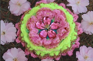 Häkel Anleitung Blüte Elfengarten - Häkeln