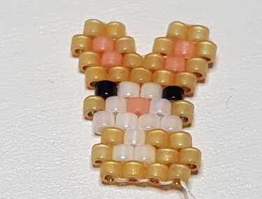 Mini Häschen / Ostern / Anhänger - Basteln