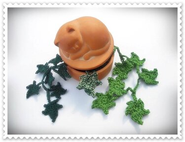 Häkelanleitung Efeu