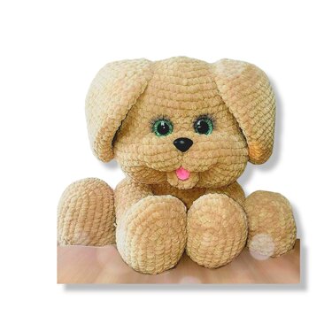 Dalmatian puppy Peggy Dots and her friends - Crochet