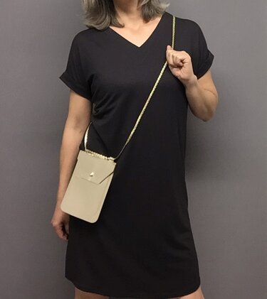 Basic Shirt mit Ärmelaufschlag - Nähen