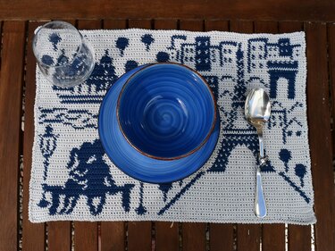 Häkelanleitung Tischset "Paris"