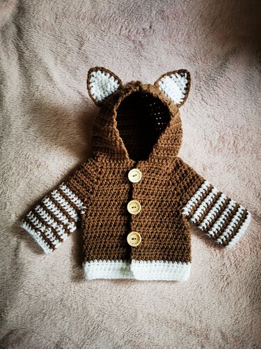 Baby Jacke - Häkeln