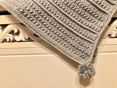 Häkelanleitung Kuscheldecke "Isalie" - alle Größen