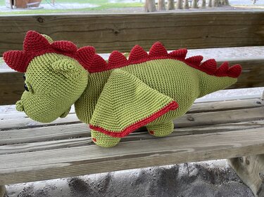 Häkelanleitung - Drazan Drache