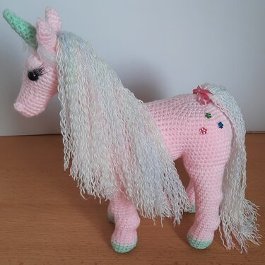 Unicorn Moondust - Amigurumi Häkelanleitung